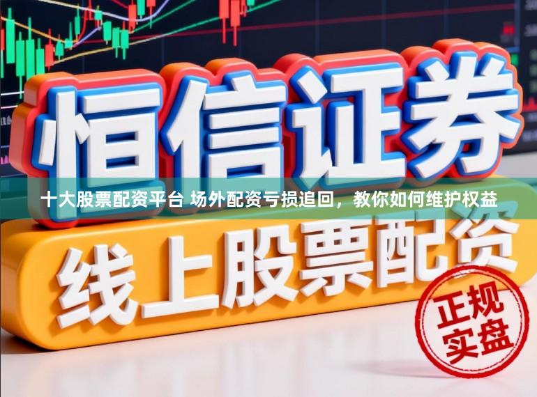 十大股票配资平台 场外配资亏损追回，教你如何维护权益