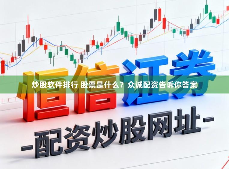 炒股软件排行 股票是什么？众诚配资告诉你答案